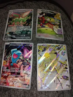 Lot Of 6 Sr Illustration Rares Pokemon Cards Varying Sets All Nm To Mint Free Sh - Image 1
