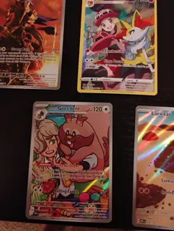 Lot Of 8 Sr Illustration Rare Pokemon Cards All Nm To Mint Vayong Sets Free Ship - Image 4