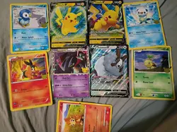 Pokemon Cards Jumbo Lot Of 9. Pikachu And More. Pokemon Tcg - Image 1