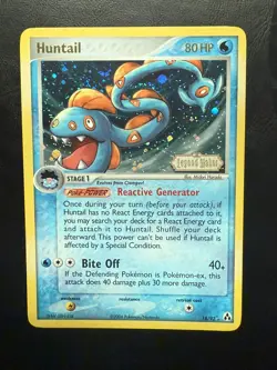 Pokemon Card - Huntail Legend Maker 18/92 Rare Reverse Holo Stamped - Image 1