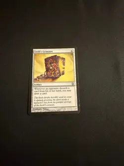 Geth's Grimoire [Darksteel] Magic MTG Cards LP - Image 1