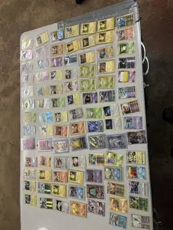 Pokemon TCG EN 100 Cards Pikachu Meowth Mewtwo Machamp Gengar Holo Regular Lot - Image 2