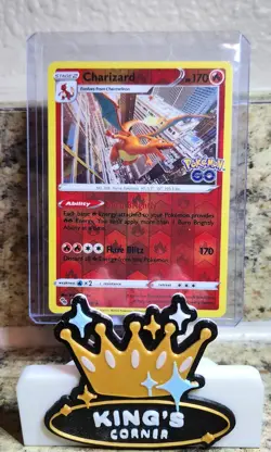 Pokemon 3 Card Pokemon GO Reverse Holo Lot Venusaur/Charizard/Blastoise N/M - Image 3