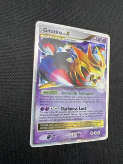 Pokemon Giratina LV.X DP38 Promo holo MP Card - Image 2