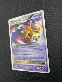 Pokemon Giratina LV.X DP38 Promo holo MP Card - Image 3