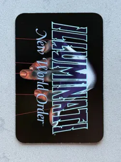 Backmasquerade Card INWO Illuminati New World Order Assassins Game 10/122 - Image 2