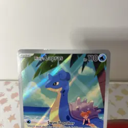 Misty's Lapras 194/182 Sv10: Destined Rivals Holo Pokemon Card (read disc) - Image 2