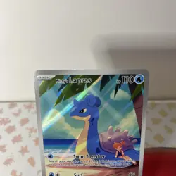 Misty's Lapras 194/182 Sv10: Destined Rivals Holo Pokemon Card (read disc) - Image 3
