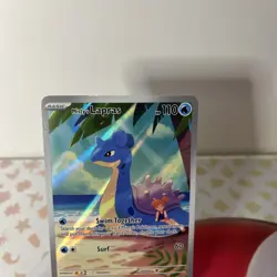 Misty's Lapras 194/182 Sv10: Destined Rivals Holo Pokemon Card (read disc) - Image 4