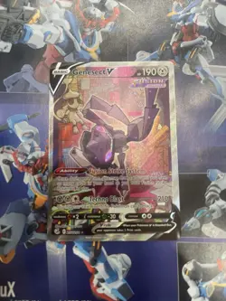 Genesect v Fusion Strike Ultra Rare Alternate Full Art Holo Card 255/264 SWSH08 - Image 1