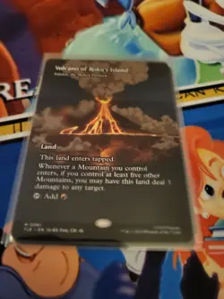 Volcano of Roku's Island - Valakut, the Molten Pinnacle (Borderless) Avatar: The - Image 1