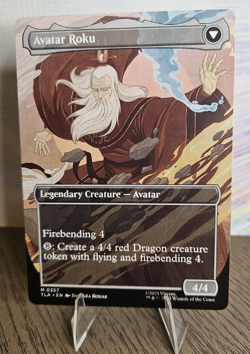 MTG The Legend of Roku (Borderless) Normal NM Avatar: The Last Airbender Magic 3 - Image 2