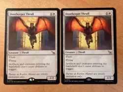 MTG Magic the Gathering 1x Doorkeeper Thrull Murders at Karlov Manor NM - Image 1