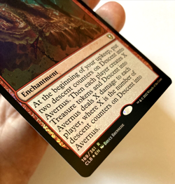 MTG Descent into Avernus *FOIL* Commander Legends Baldur's Gate 169/361 NM - Image 3