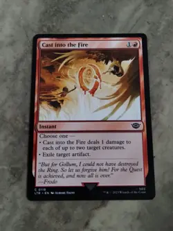 Cast into the Fire Universes Beyond: the Lord of the Rings: Tales of... - Image 1