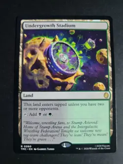 Undergrowth Stadium Rare MTG Ninja Turtles Commander - Image 1