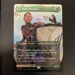 Miles Morales (0234) (Borderless) Marvel's Spider-Man Foil - Image 1