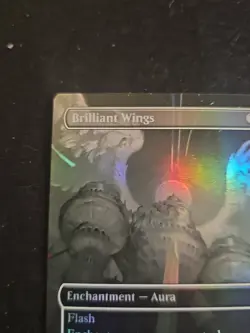 Brilliant Wings (Borderless) Commander: Final Fantasy Foil - Image 2