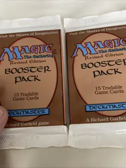 Magic The Gathering REVISED EDITION New Sealed Booster Pack MTG - Image 5