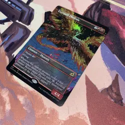 Everquill Phoenix Borderless Foil - Ikoria - Magic the Gathering MTG - Image 2