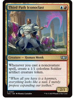Third Path Iconoclast Commander: Tarkir Dragonstorm MTG - Image 1