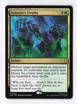 Assassin's Trophy 0055 (R) MTG Commander Teenage Mutant Ninja Turtles (TMC) - Image 1