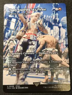Vaan, Aspiring Sky Pirate / Captain Lannery Storm - FCA - MTG - EN - NM - 0038 - Image 1