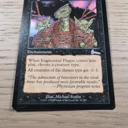 Engineered Plague Urza's Legacy Lightly Played (MP) Regular MTG Magic - Image 3
