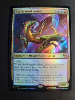 North Wind Avatar (Foil) Mythic MTG Ninja Turtles - Image 1