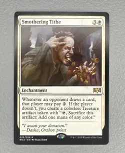 MTG - Smothering Tithe | Ravnica Allegiance | Regular 022/259 - Image 1