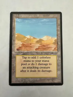 MTG Magic the Gathering Desert Arabian Nights - Image 2