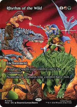 Normal - Rhythm of the Wild (Borderless) - 12 - NM - EN - Image 1