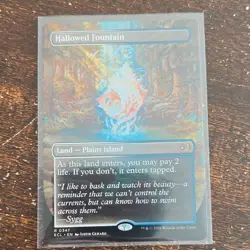 Magic: The Gathering Hallowed Fountain Land White Blue 0347 EN 2026 - Image 1