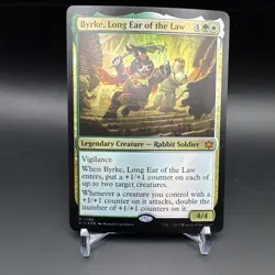 Byrke, Long Ear of the Law Bloomburrow Foil - Magic The Gathering - Image 1
