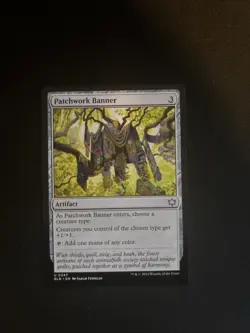 Patchwork Banner Bloomburrow Regular - Image 1