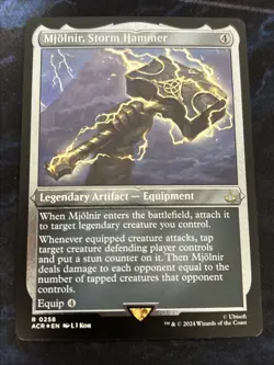 Mjolnir, Storm Hammer (Foil Etched) Universes Beyond: Assassin's Creed Foil NM-M - Image 1
