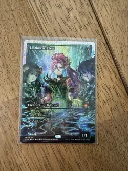 Magic: The Gathering Fractured Foil Llanowar Elves - Image 1