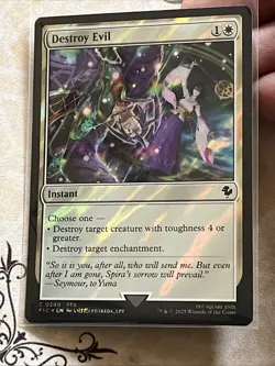 Destroy Evil (Surge Foil) Commander: Final Fantasy Foil - Image 1