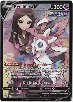 Pokemon Feelinara V Trainer Gallery Rare Strahlende Sterne TG14/TG30 NM DE - Image 1