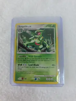 💥 Sceptile - 8/106 - Pokemon card Great Encounters Holo Rare TCG Vintage 2008 - Image 1