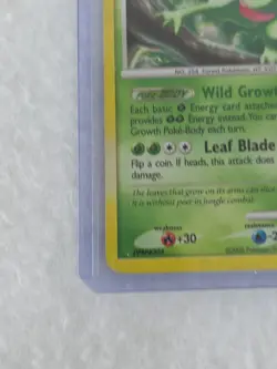 💥 Sceptile - 8/106 - Pokemon card Great Encounters Holo Rare TCG Vintage 2008 - Image 4