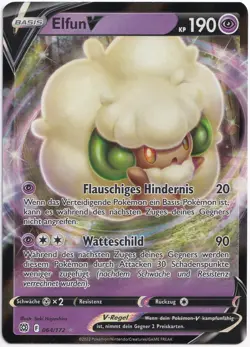 Pokemon Elfun V Ultra Rare Strahlende Sterne 064/172 NM Deutsch - Image 1