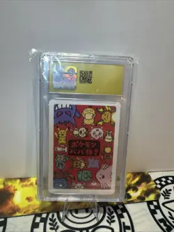 CGC PRISTINE 10 Pikachu Old Maid Playing Cards 2019 Japanese Pokemon Card - Image 2