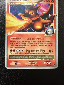 Charizard G Lv.X 143/147 Pokemon TCG Platinum Supreme Victors Holo MP - Image 3