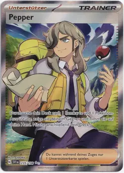 Pokemon Pepper Full Art Karmesin&Purpur SVI 235/198 NM Deutsch - Image 1