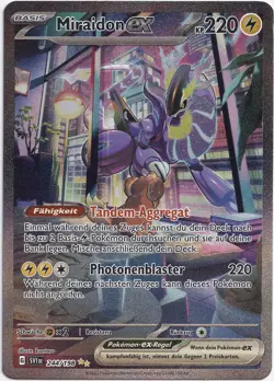 Pokemon Miraidon ex Secret Illustration Rare Karmesin&Purpur SVI 244/198 NM DE - Image 1