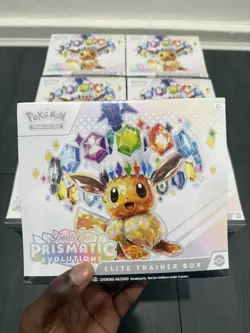 X1 Pokemon TCG Prismatic Evolutions ETB Brand New Sealed! - Image 1