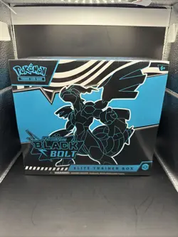Pokemon TCG: Scarlet & Violet Black Bolt Elite Trainer Box ETB - Factory Sealed - Image 1