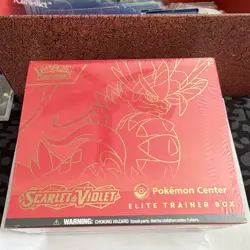 Pokemon Scarlet & Violet Elite Trainer Box Center Exclusive Promo Koraidon - Image 1