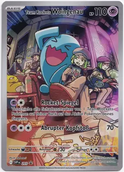 Pokemon Team Rockets Woingenau Illustration Rare Black Star Promo SVP 203 NM DE - Image 1